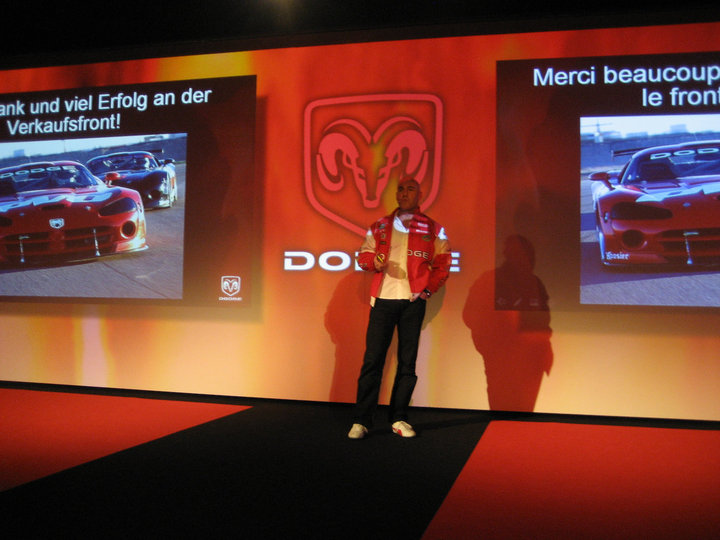 Dodge Präsentation Ronny Furrer